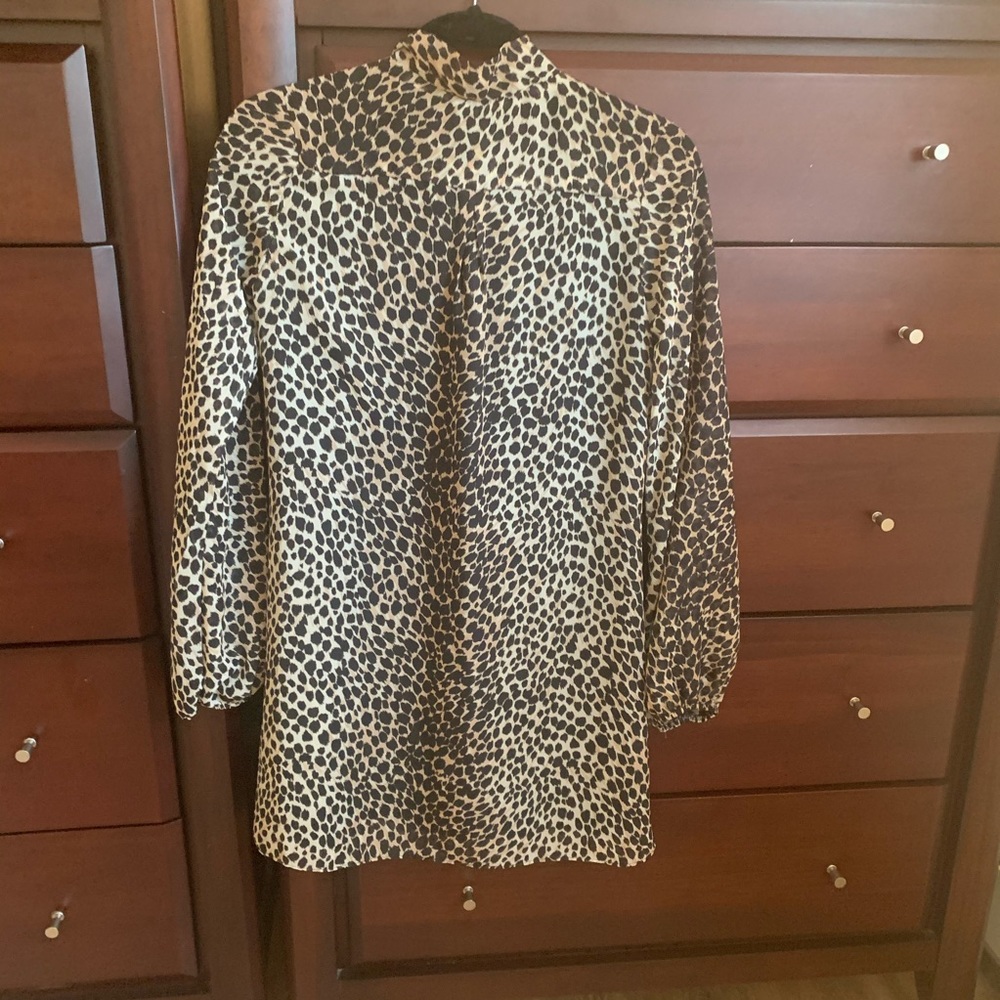 Design Lab Lord & Taylor Cheetah Print Dress - Picture 4 of 4